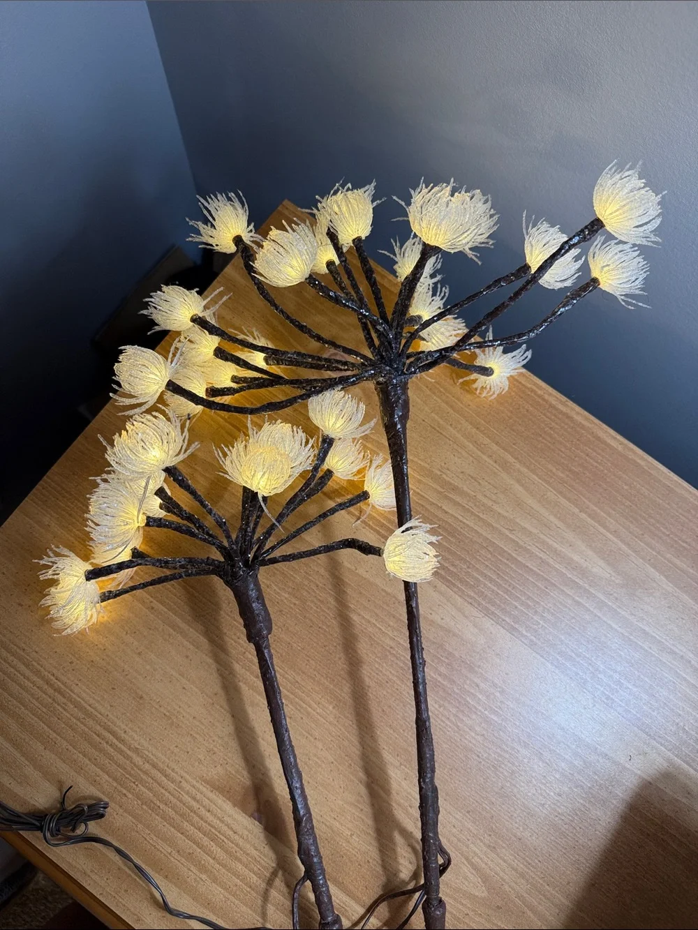 Lighted Willow Branches with Timer - Decorative Home Accent